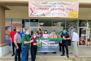 Funtastic Learning Toys Post COVID Ribbon Cutting