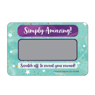 Simply Amazing Scratch Off Awards & Certificates
