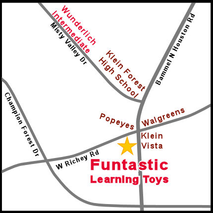 Map between Wunderlich and Funtastic Learning Toys