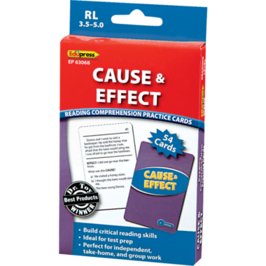 Cause & Effect Practice Cards Blue Level