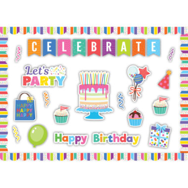Colorful Happy Birthday - Create & Decorate Quick Kit